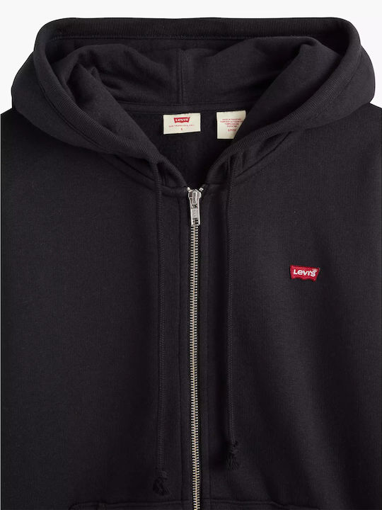Standard Women's Sweatshirt Jacket Hooded Black