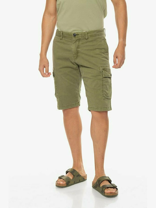 Tom Tailor Men's Shorts Cargo Khaki