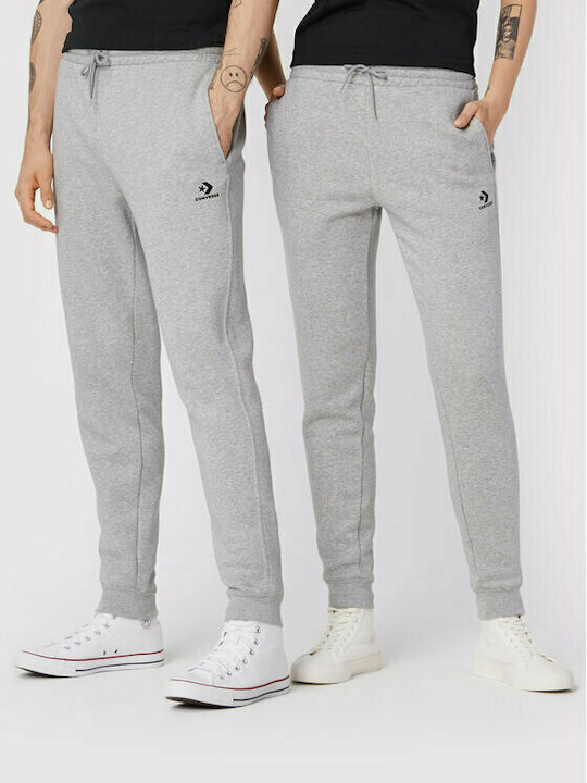 Converse Star Chevron Women's High Waist Jogger Sweatpants Gray