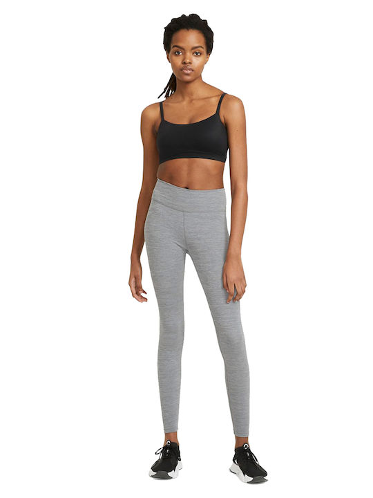 One Women's Long Yoga Legging High Waisted Dri-Fit Gray