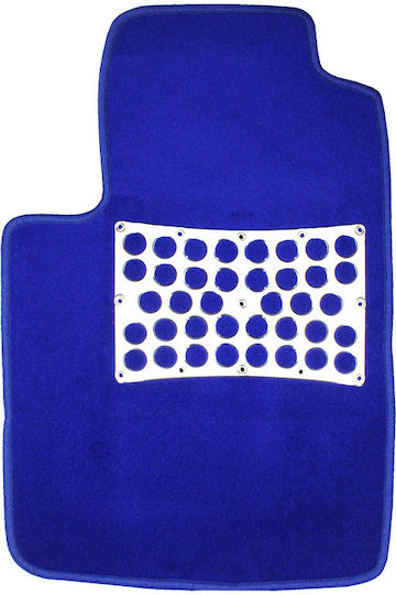 Auto Gs Set of Front and Rear Mats Universal 5pcs Blue