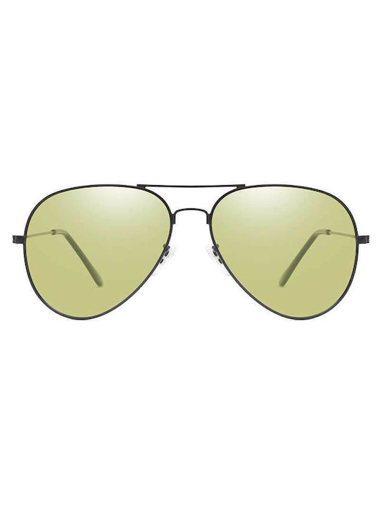 Moscow Mule Drive Wear Sonnenbrillen mit Schwarz Rahmen und Gold Polarisiert Linse MM/2019888/1