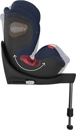 GB Convy Fix Laguna Καθισματάκι Αυτοκινήτου με Isofix London Grey 0-25 kg