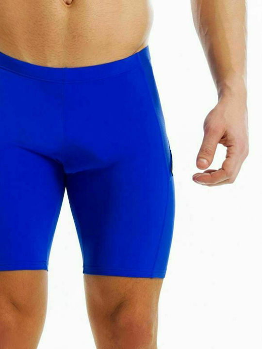 Modus Vivendi Herren Sportleggings Kurz Blau
