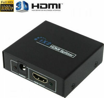 FT Electronics 1 εισόδος/2 έξοδοι HDMI Splitter FTT14-001