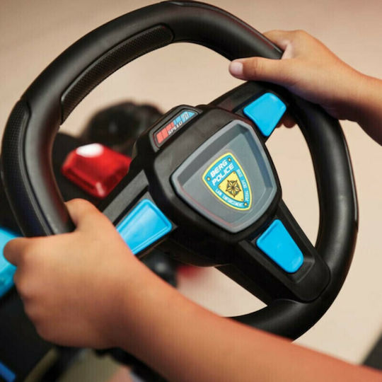 Buzzy Police Go Kart Cu Un Loc Cu Pedală Negru