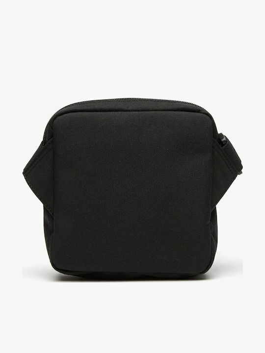 Flat Herrentasche Schulter / Crossbody Schwarz