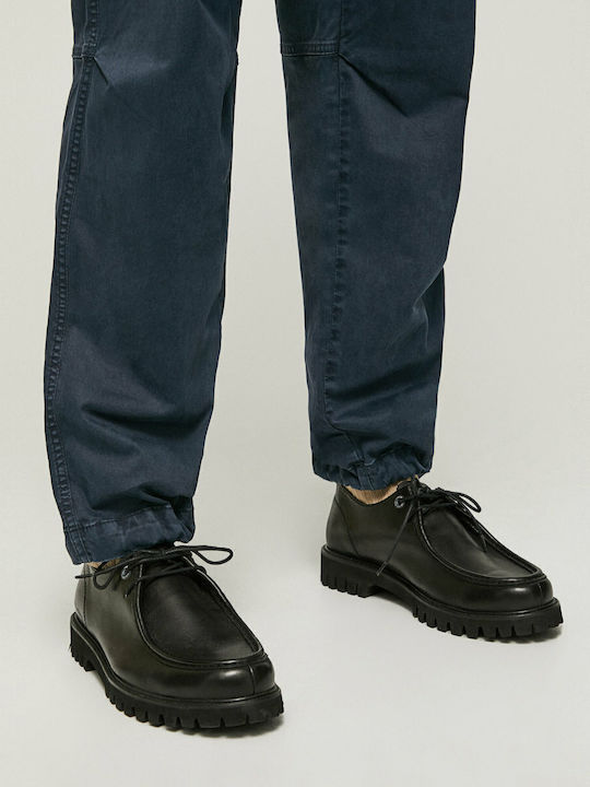 Trousers in Regular Fit Navy Blue