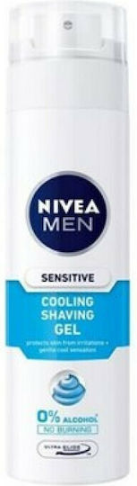 Nivea Men Sensitive Active Comfort System Гел за Бръснене 200ml