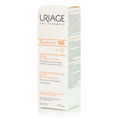 Uriage Bariesun 100 Αδιάβροχη Αντηλιακή Κρέμα για το Σώμα SPF50 50ml