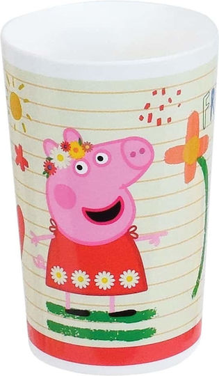 Ango Σετ Φαγητού "Peppa Pig" από Πλαστικό Πολύχρωμο 3τμχ