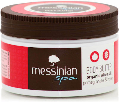 Messinian Spa Organic Olive Oil Pomegranate & Honey Ενυδατικό Butter Σώματος 250ml