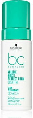 Schwarzkopf BC Bonacure Lotion Θρέψης Volume Boost Perfect Foam για Όλους τους Τύπους Μαλλιών 150ml