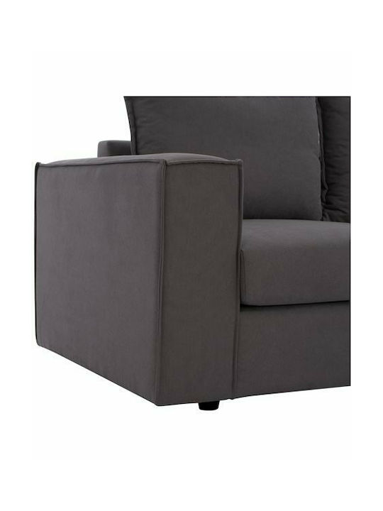 Monza Ecke Sofa mit Rechte Ecke Grau 265x195x98cm