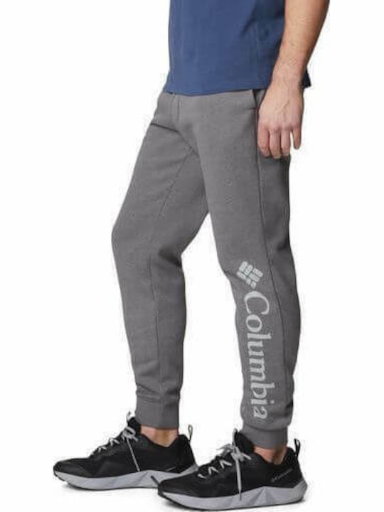 Csc Logo Sweatpants with Elastic Gray