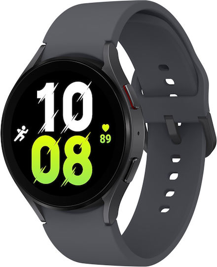 Samsung Galaxy Watch5 Aluminium 44mm Αδιάβροχο με Παλμογράφο 