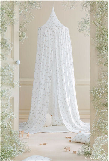 Nobodinoz Mosquito Net Room Amour Cotton 921536 White 250cm