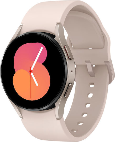 Samsung Galaxy Watch5 Aluminium 40mm Waterproof with Heart Rate Monitor (Pink Gold)