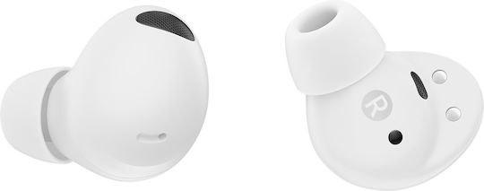 Samsung Galaxy Buds2 Pro Bluetooth Handsfree Ακουστικά με Αντοχή στον Ιδρώτα και Θήκη Φόρτισης White