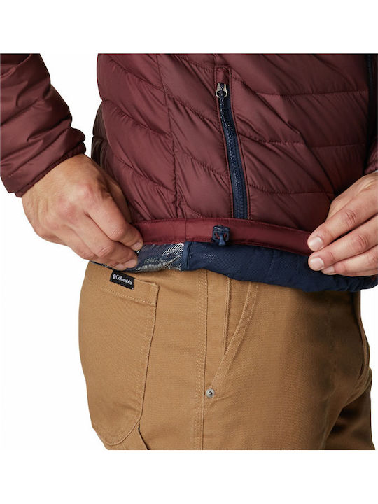 Powder Lite Winter Jacket Puffer Waterproof Brown