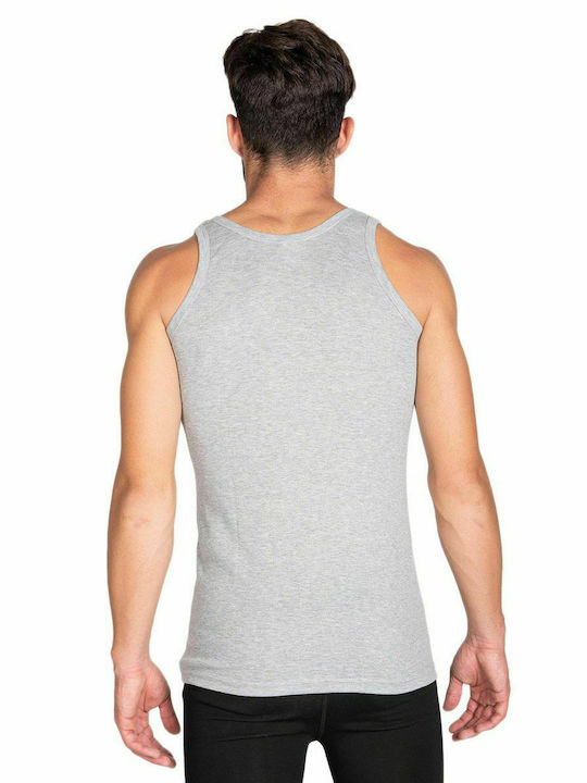 Jokers Men's Sleeveless Undershirt Gray