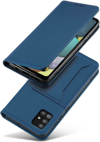 Hurtel Magnet Card Wallet Δερματίνης Μπλε (Redmi Note 11 Pro)