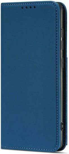 Hurtel Magnet Card Brieftasche Synthetisches Leder Blau (Galaxy A12)