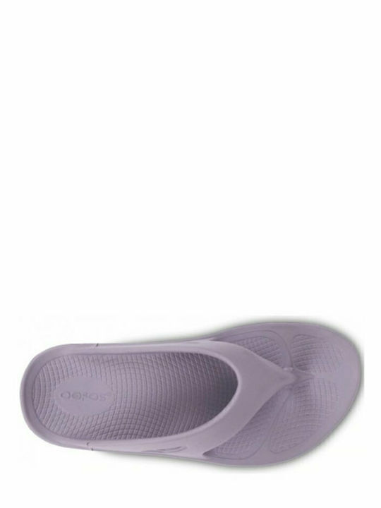 Ooriginal Recovery Men's Flip Flops Purple