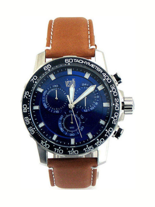 Visetti Watch Battery with Leather Strap Visetti Watch Battery with Leather Strap