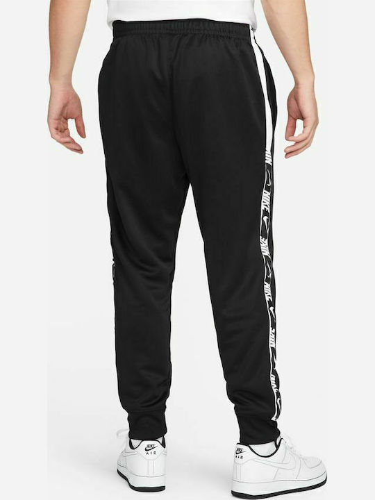 Sportswear Sweatpants Glossy with Elastic Black