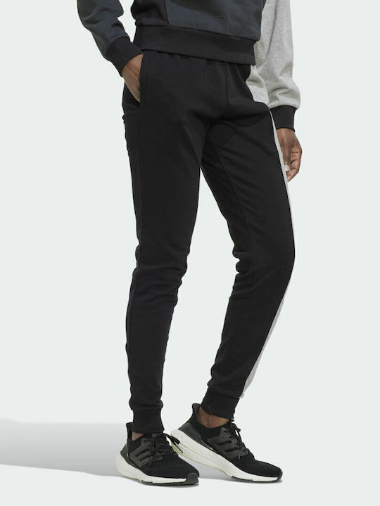 Essentials Colorblock Pantaloni de trening cu Elastic Black/grey