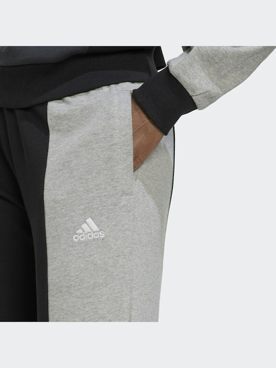 Essentials Colorblock Pantaloni de trening cu Elastic Black/grey