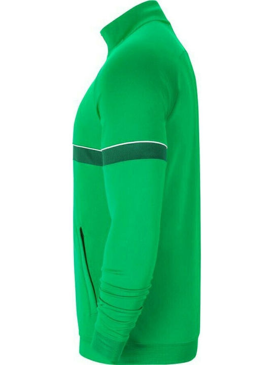 Academy Men's Cardigan Hooded Green