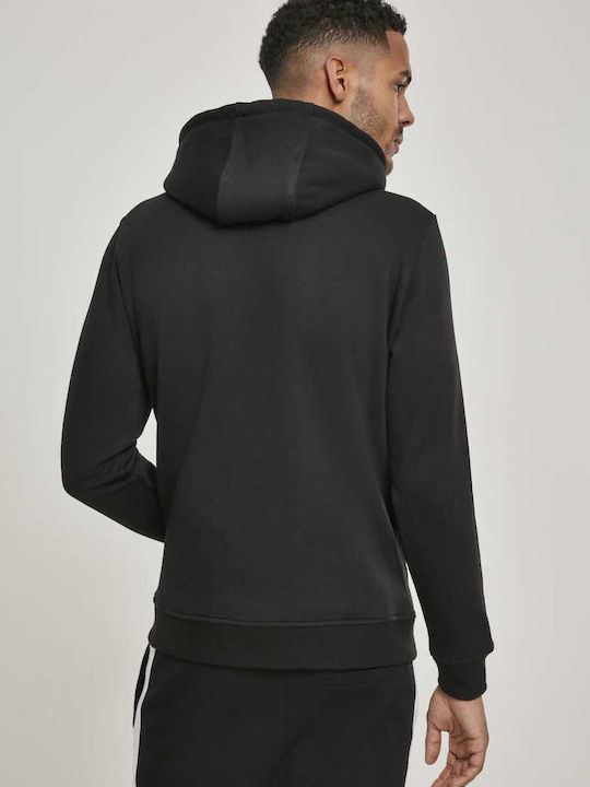 Mister Tee MT1022 Men's Sweatshirt with Hood and Pockets Black MT1022-00007