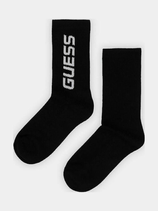 Guess Herren Einfarbige Socken Schwarz 1Pack Guess Herren Einfarbige Socken Schwarz 1Pack