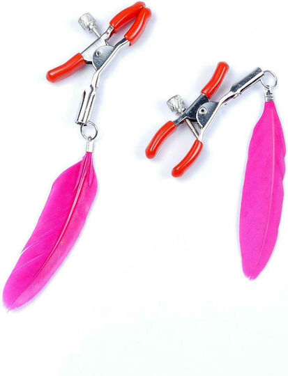 Fetish Addict Exclusive Nipple Clamps No.13 Σφιγκτήρες Θηλών σε Ροζ Χρώμα