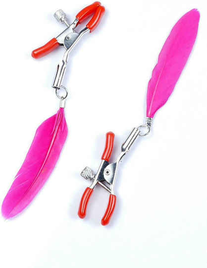 Fetish Addict Exclusive Nipple Clamps No.13 Σφιγκτήρες Θηλών σε Ροζ Χρώμα
