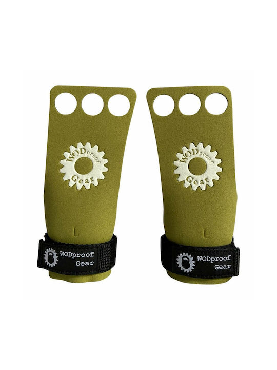 Wodproof Gear Competition Lizard 3 Holes Men's Crossfit Gripper Gloves