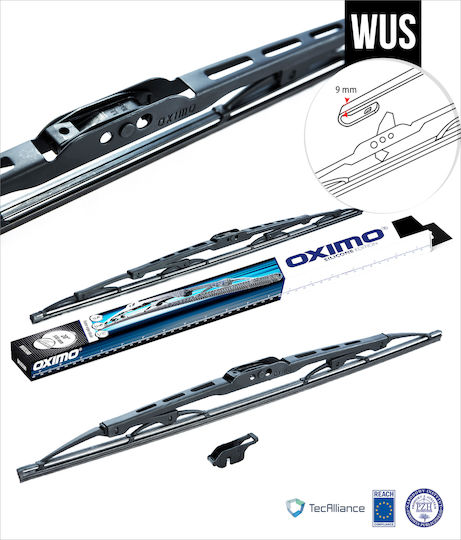 Oximo Metal Wus Υαλοκαθαριστήρας Αυτοκινήτου Οδηγού 530mm