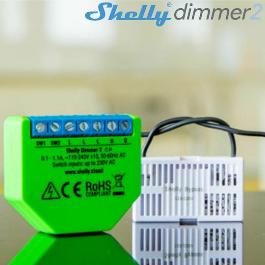 Shelly Dimmer 2 Smart Switch Dimmer Wi-Fi (χωρίς Ουδέτερο)