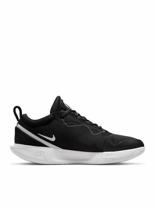 Nike Zoom Pro Bărbați Pantofi Tenis Terenuri de lut Negru / Alb