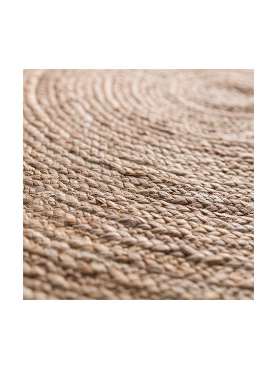 Gofis Home 258 Χαλί Στρογγυλό Καλοκαιρινό Ψάθινο Natural Rundo Φ150cm