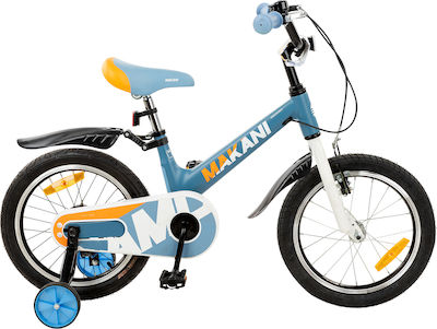 Kikka Boo Makani 16" Kinder Fahrrad BMX mit Aluminiumrahmen Blau