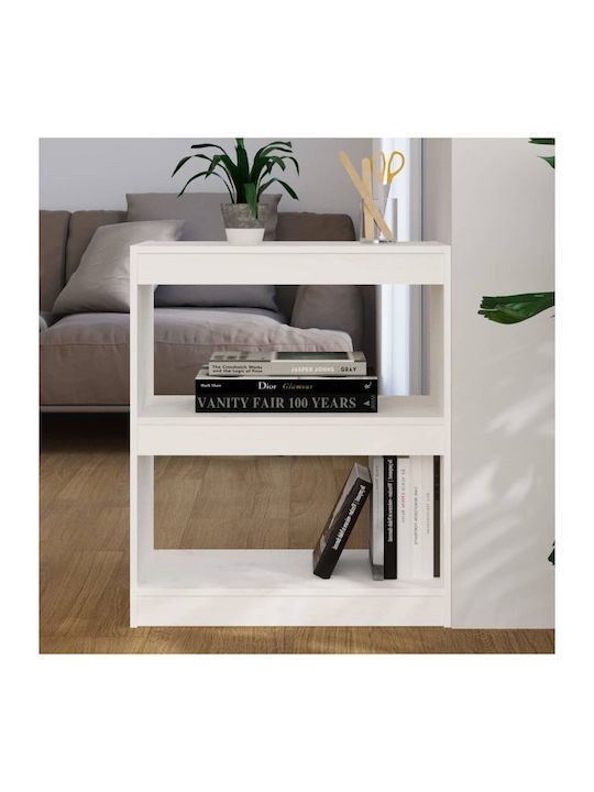 Bookcase White 60x30x71.5cm