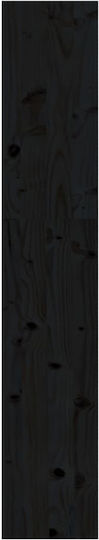 Bibliothek Schwarz 80x30x167,4cm