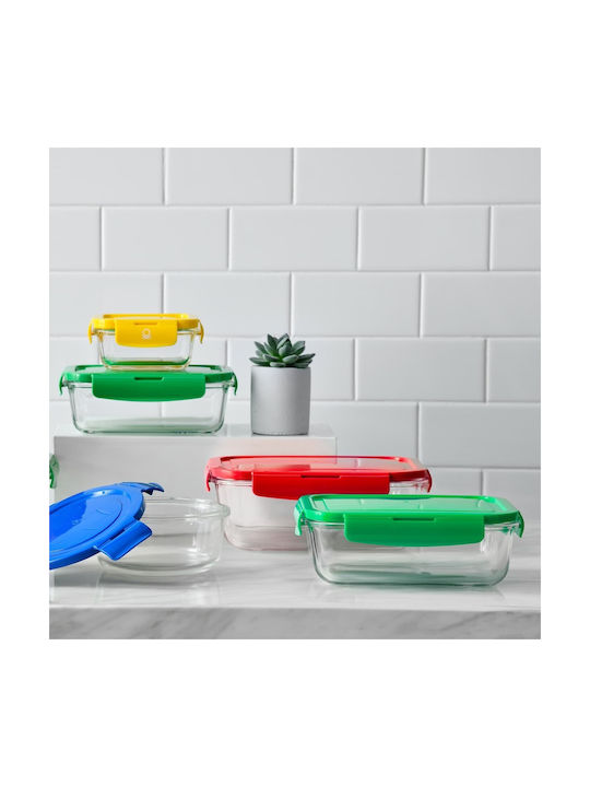 Benetton Rainbow Кутия за обяд Стъкло Зелен 1180мл 1бр