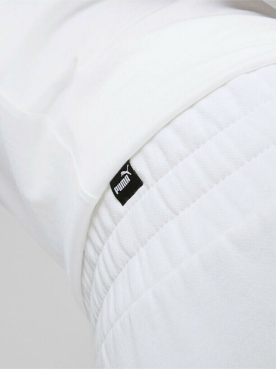 Ess+ Tape Sweatpants with Elastic White