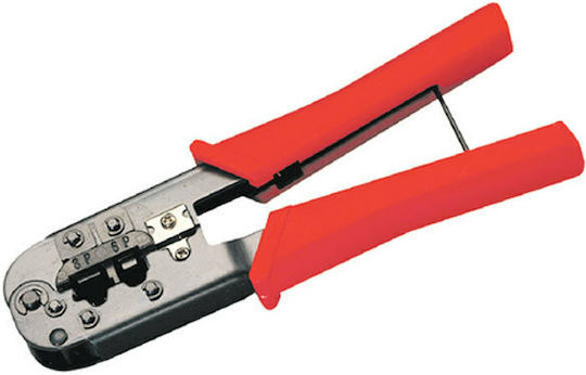 Lancom HT-568 Πρέσα Ακροδεκτών Δικτύου RJ12, RJ11, RJ45, RJ10, RJ22 με Απογυμνωτή (Μήκος 180mm)