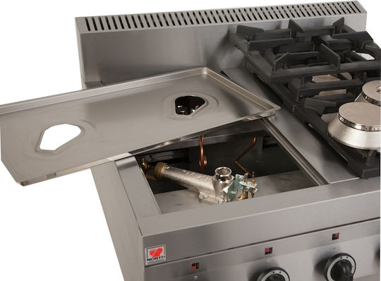 North GAS E21 Εστία Υγραερίου 7.4kW 32.5x36.5x16cm
