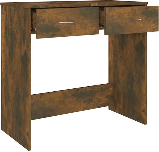 Desk Wooden Smoky Oak 80x40x75cm
